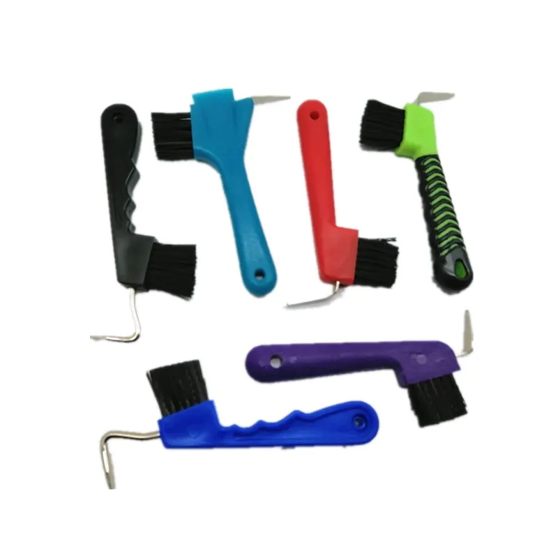 Horse Hoof Pick Brush with Grip