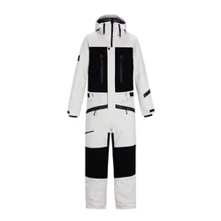 OEM unisex One Piece Insulated Ski Outfit Ski Suit Skiing Overall Outdoor snow sports Jumpsuit Elastic Wear Snowboard suits