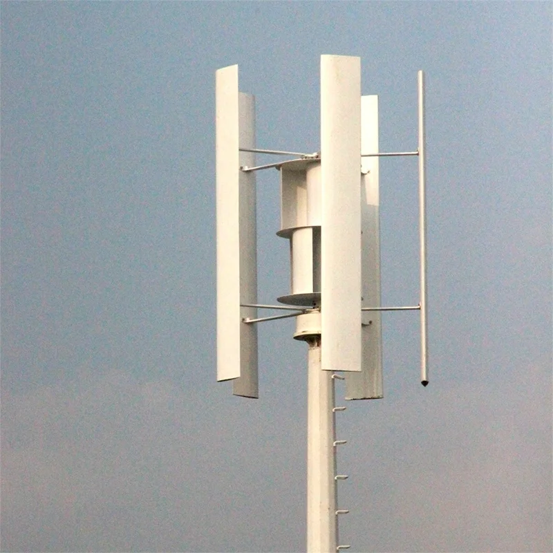 10kw 20kw 30kw Three Phase Wind Generator System 220V 380V 10kw Vertical Axis Wind Turbine