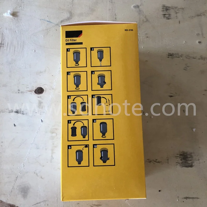 Engine oil Filter 322-3155 use for CAT excavator