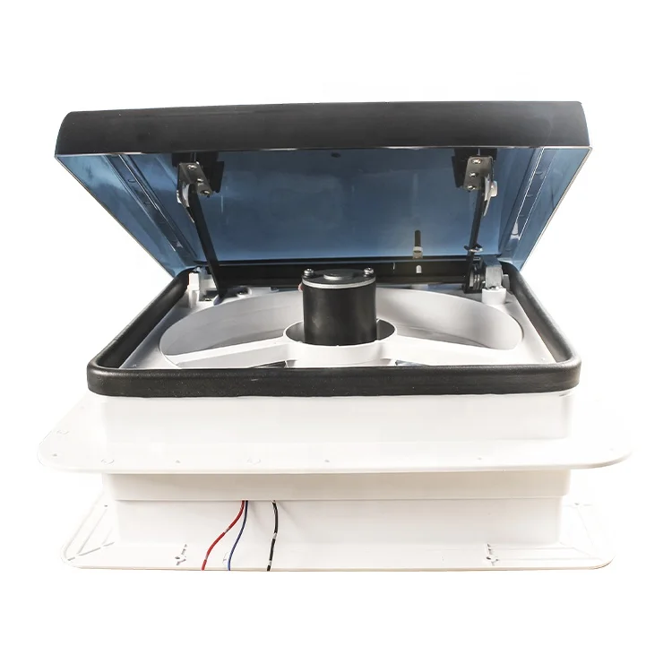 {TYTXRV} 14 '12 В постоянного тока 340 мм пульт дистанционного управления со светодиодом 6 скоростей Регулируемая панель управления кровельный вентилятор для фургона вытяжной вентилятор RV вентиляция