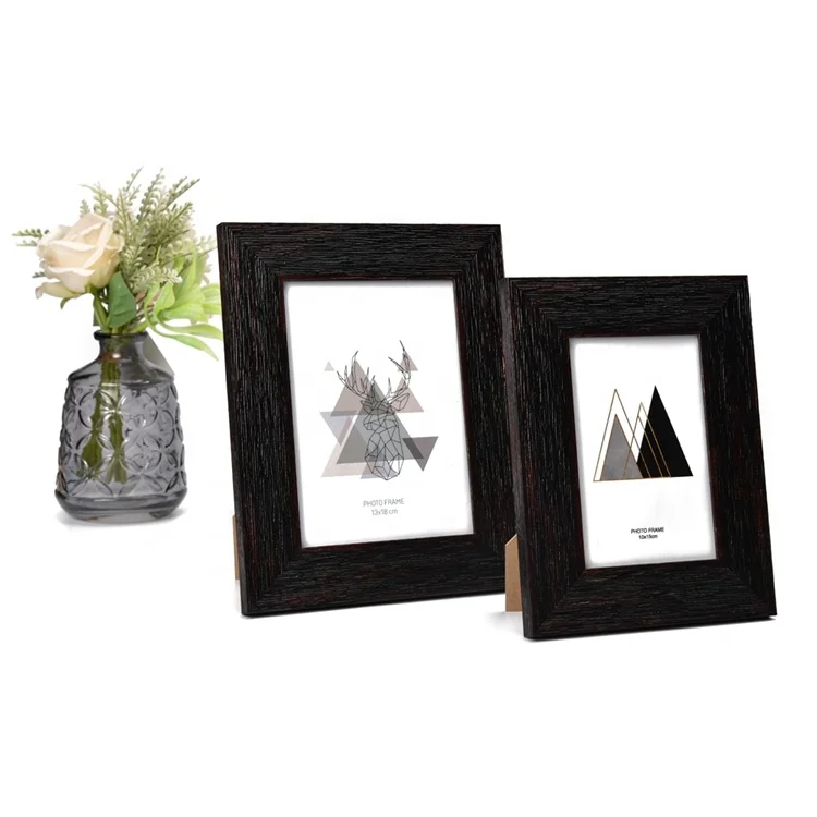 Personalised 4x6 5x7 Luxury Black Picture Photo Frame for Home Decor
