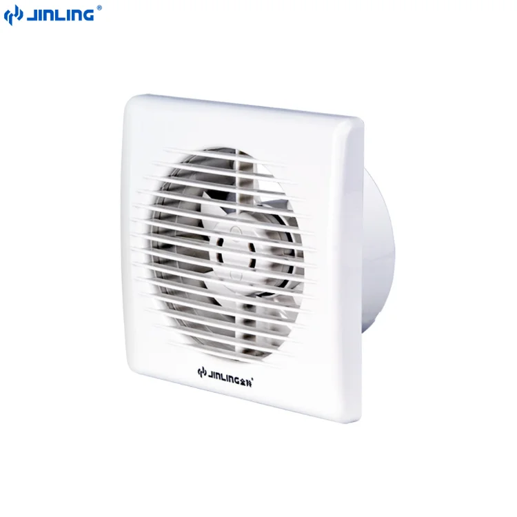 100 150mm Small Plastic bathroom extractor fans Wall Glass Window Mounted Air Ventilating Fan