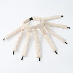 Microfiber Velvet 8 claw heatless hair curlers octopus curls no heat Portable Magic curls Headband Curling Rod Roller