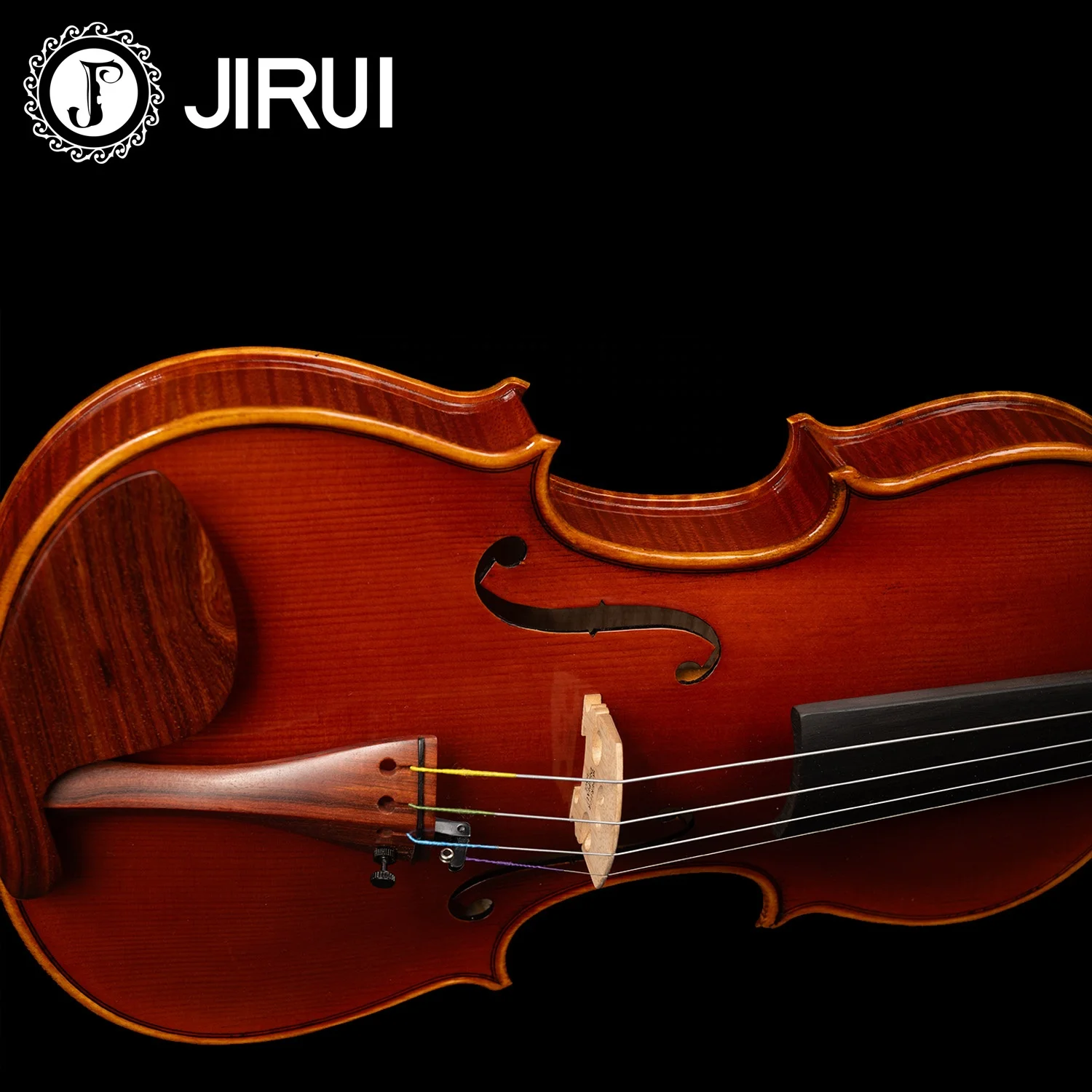 Full-Size Handmade Professional 1/32 -4/4 Violin Top Selling Advanced Flamed Maple with Spruce Face Nice Violin for Performance