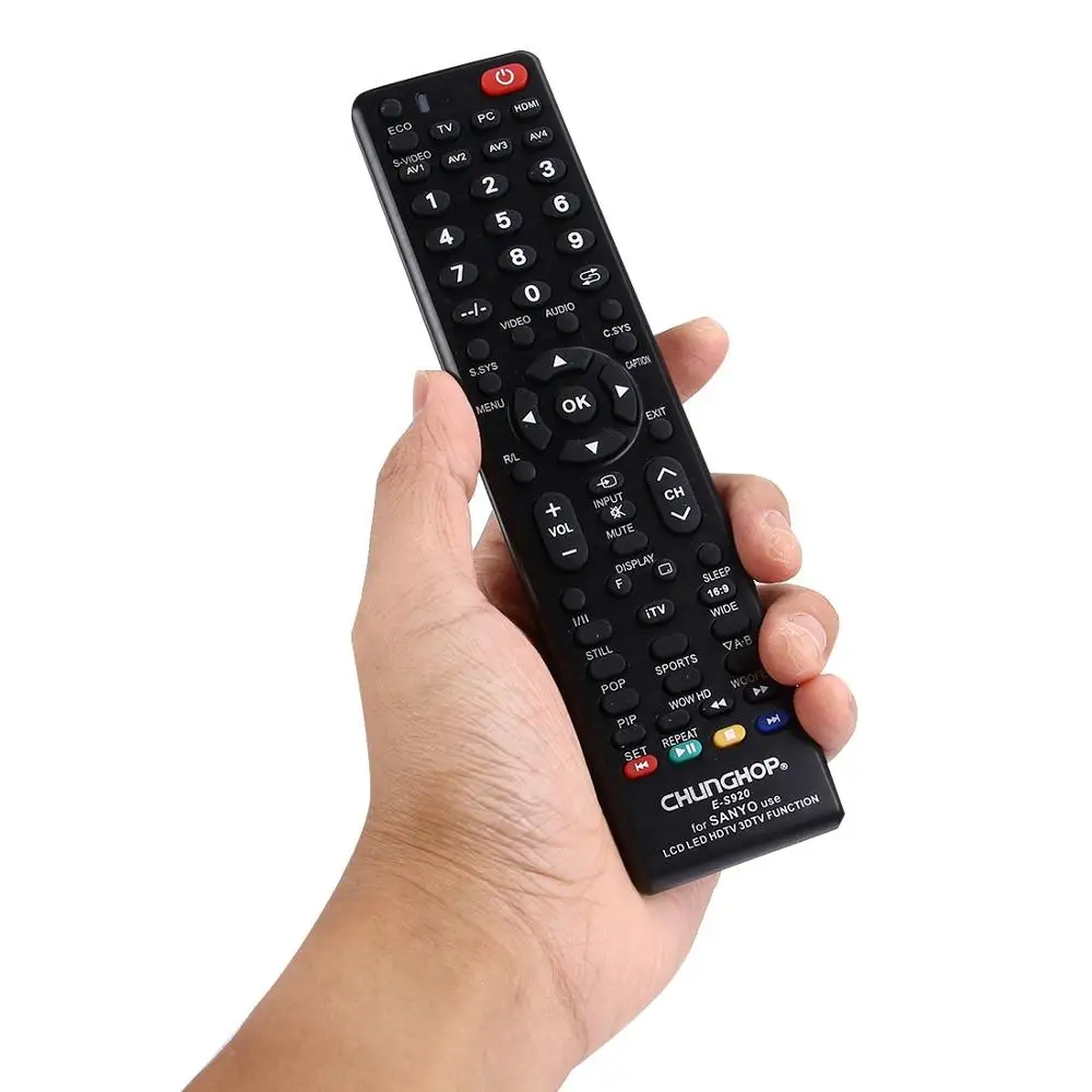  Chunghop E-S920 Новая модная Горячая Распродажа светодиодный ЖК-телевизор использовать для Sanyo ТВ пульт дистанционного
