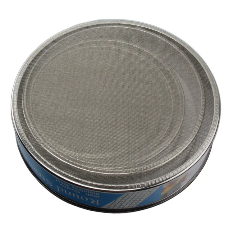 Hot sale food grade stainless steel fine mesh strainer flour kitchen sifter sieve