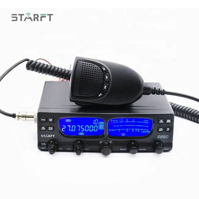 Starft S890 CB ssb hf Radio Long Range woki 27mhz ASQ Dual watch Car Marine Vehicle cb radio