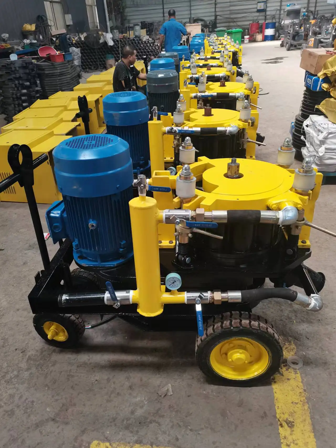 mortar spray machine customized wet spray machine professional manufacturers Tunnel spray machine