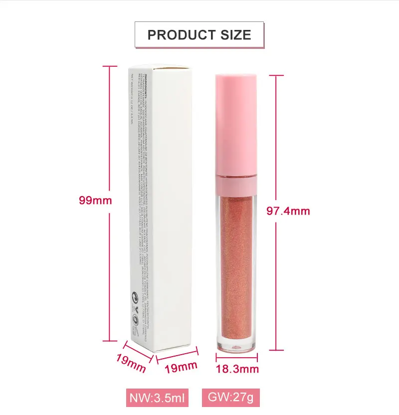 OCHAIN Custom Matte Liquid Lipstick 24 Colors Long Lasting Waterproof Velvet Nude Matte liquid Lipstick Lip Gloss