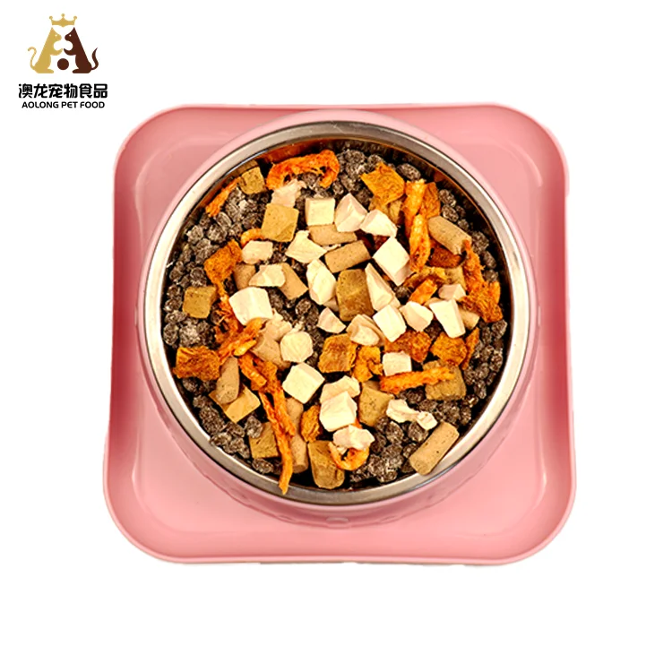 High Quality Extruded Dry Pet Food for Cats Featuring Chicken Duck Beef Ingredients
