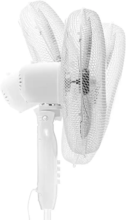 Oscillating Electric Wall Fans 110v 220v 16/18 Inch Plastic CB Ce Hotel Floor Household Air Cooling Fan ROHS Free Spare Parts