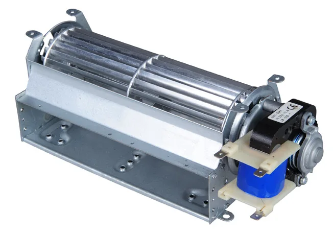 Низкий уровень шума 220V / 115V AC Тангенциальное Вентилятор 60W заказной высокая скорость вентилятора перекрестного течения с нагревателем