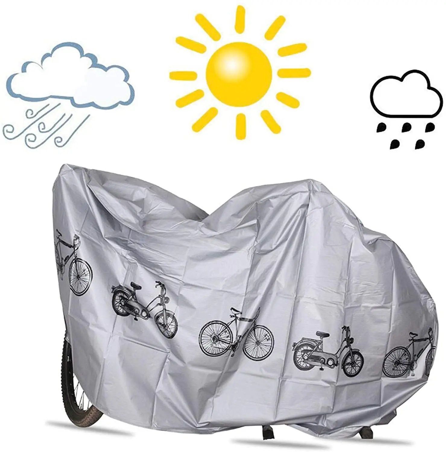 Waterproof Oxford PU Material Top Quality China Manufacturer Protect Cover Bicycle Accessories Bicycle Cover