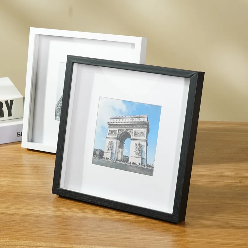 Simple Photo Frame Multi-size Thickened Three-Dimensional Photo Frame Wedding Decorative Picture Frame Hanging Wall