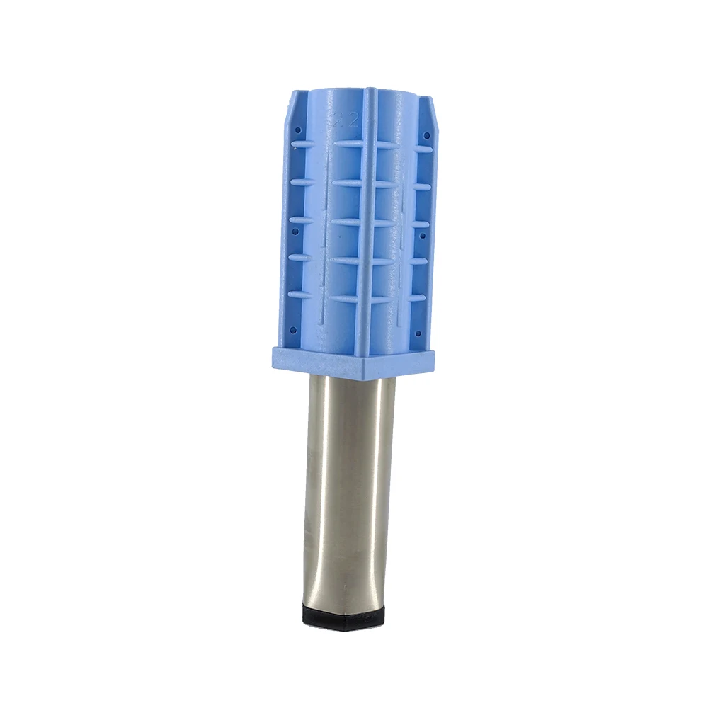 40*40mm Blue Thermoplastic Adjustable Feet Lengthened Type Suitable for 40mm Caliber Square Tube