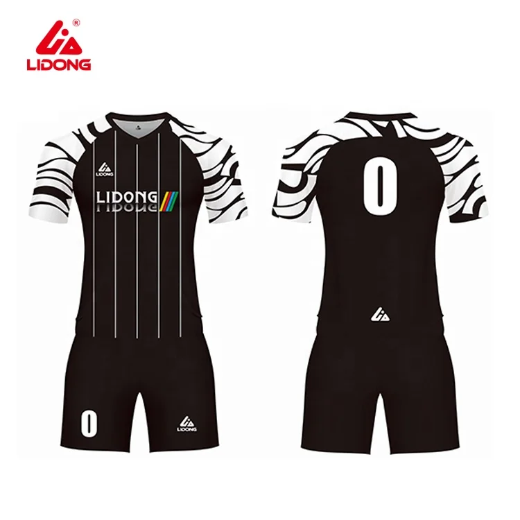 Fashion Soccer Team Wear Jersey Custom Football Kits Uniforme Soccer For Football Club