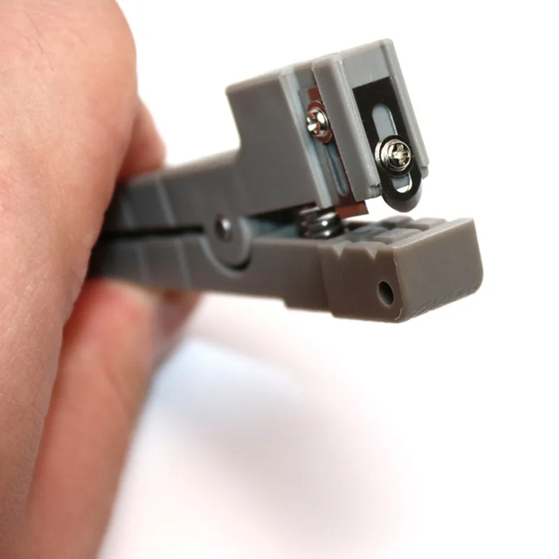 Fiber Optic Stripper FTTH Fiber Coaxial Cable Stripper Optic Fiber Cutter Blade Wire Stripper