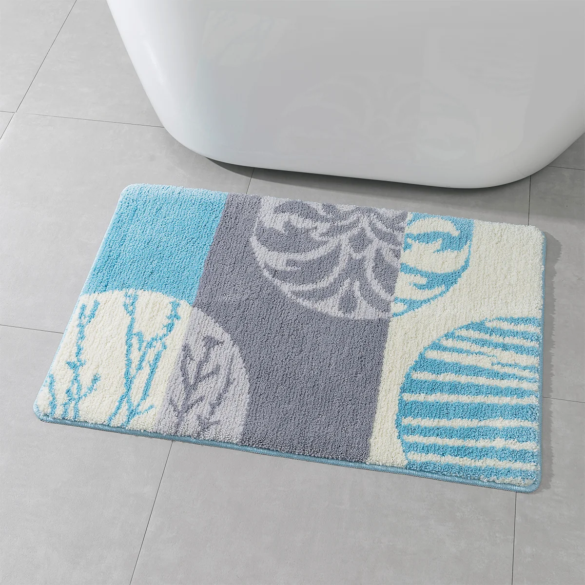 DADA Long Bath Mat Microfiber Super Absorbent Instant Dry Bath Mat