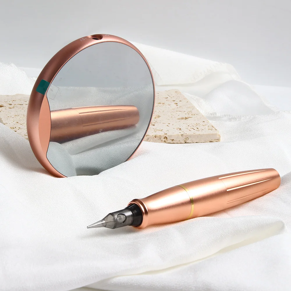 P90 Permanent Makeup Tattoo Machines Device Kit Include Digital Power Supply PMU Pen and 2 Interface With 10 Needles