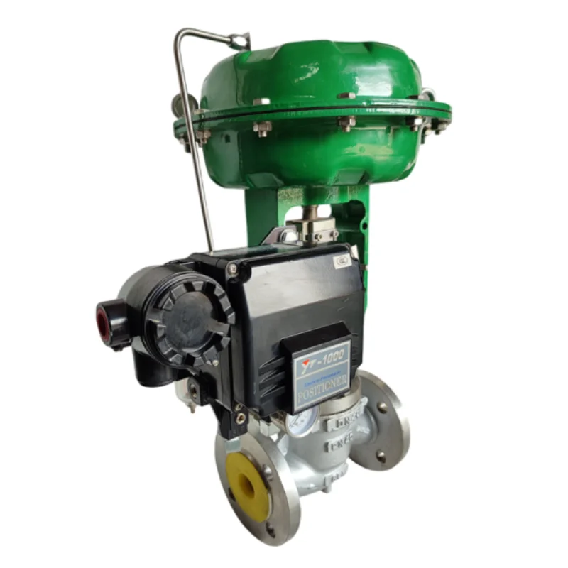 Industrial Stainless Steel Gas Liquid Flow Pressure Control Valve Pneumatic Valve