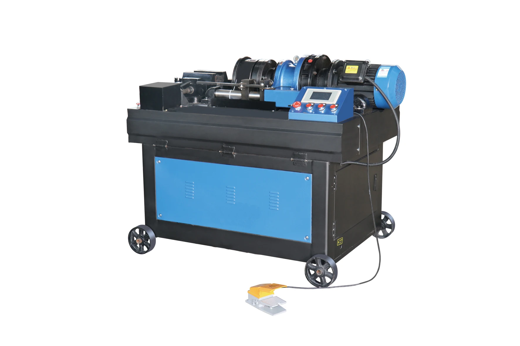 HGS-45 High quality Best selling cnc fully automatic rebar thread rolling machine