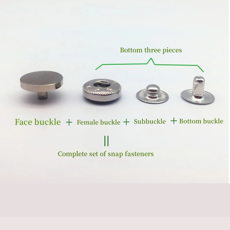 High quality fashion botones wholesale metal  buttons Square  price custom design snap button