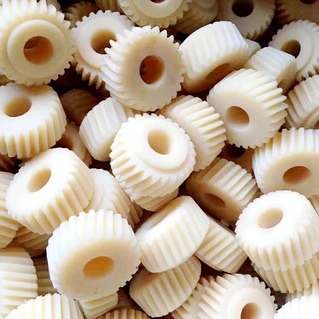 reliable factory supply  injection molding custom bevel gear plastic nylon parts