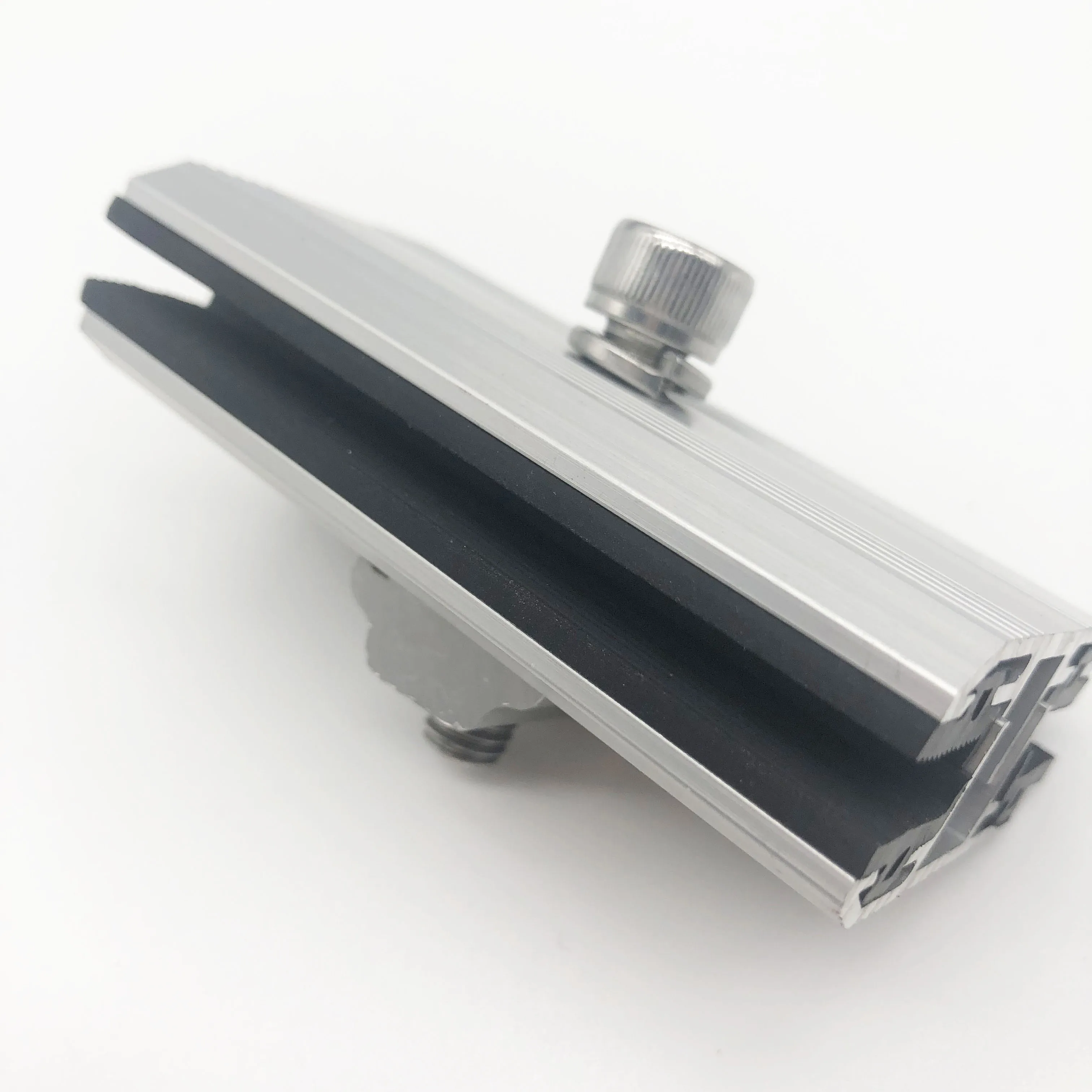 Заводская цена от производителя алюминиевый тонкий пленочный Средний зажим