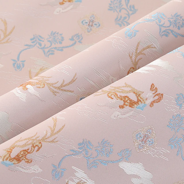 Song brocade Qipao fabricChinese jacquard retro vest fabric cheongsam horse skirt ancient fashion fabric