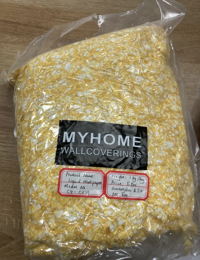 Silk Plaster Liquid Wallpaper Papier Peint Wallpapers/wall Coating For Interior Decoration