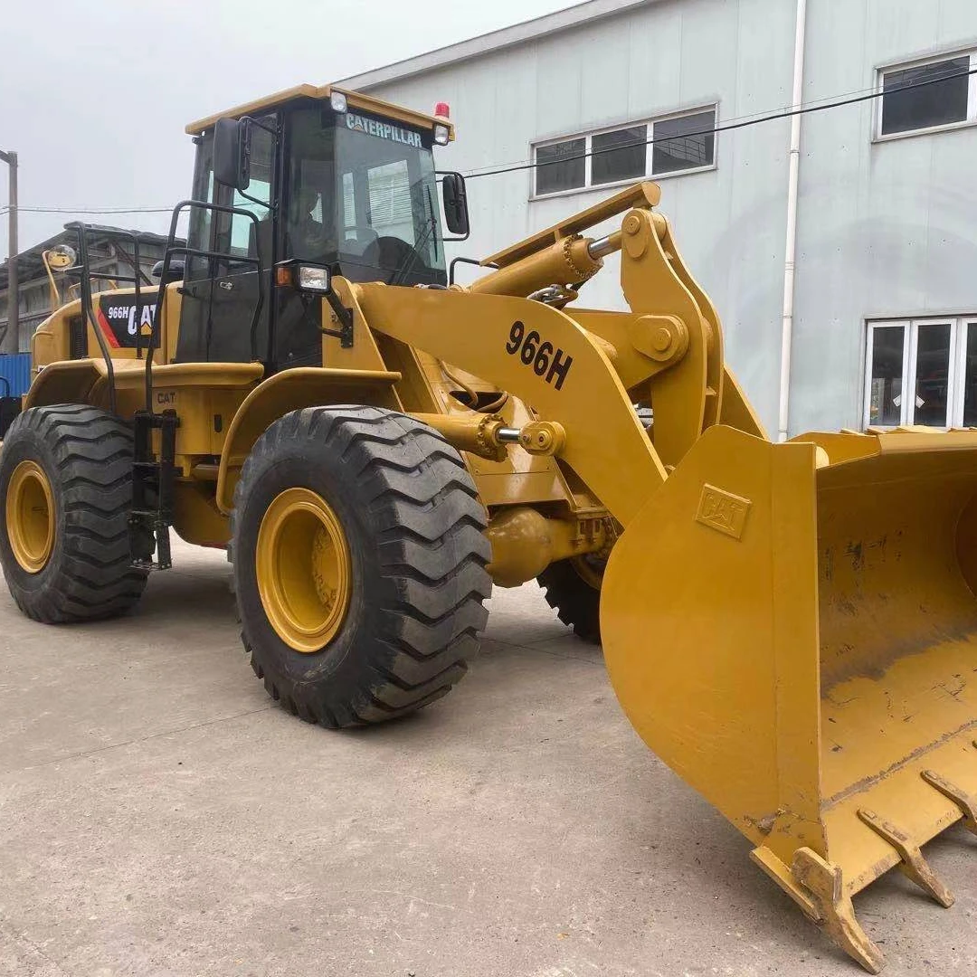Used second hand wheel loaders forestry machinery cat 966h of sale