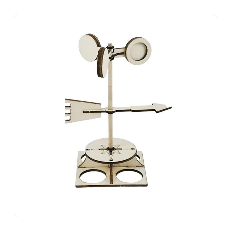 Новый дизайн, игрушечный Анемометр, деревянная доска, игрушки для понимания направления ветра