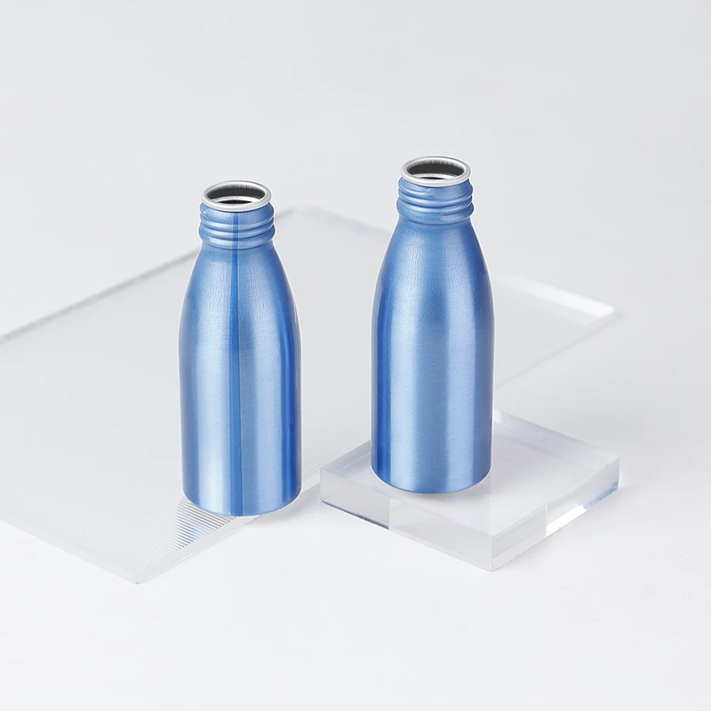 Pure whiteness and professional design hdpe plastic slim with 350ml beverage bottle have a free sample in EBI