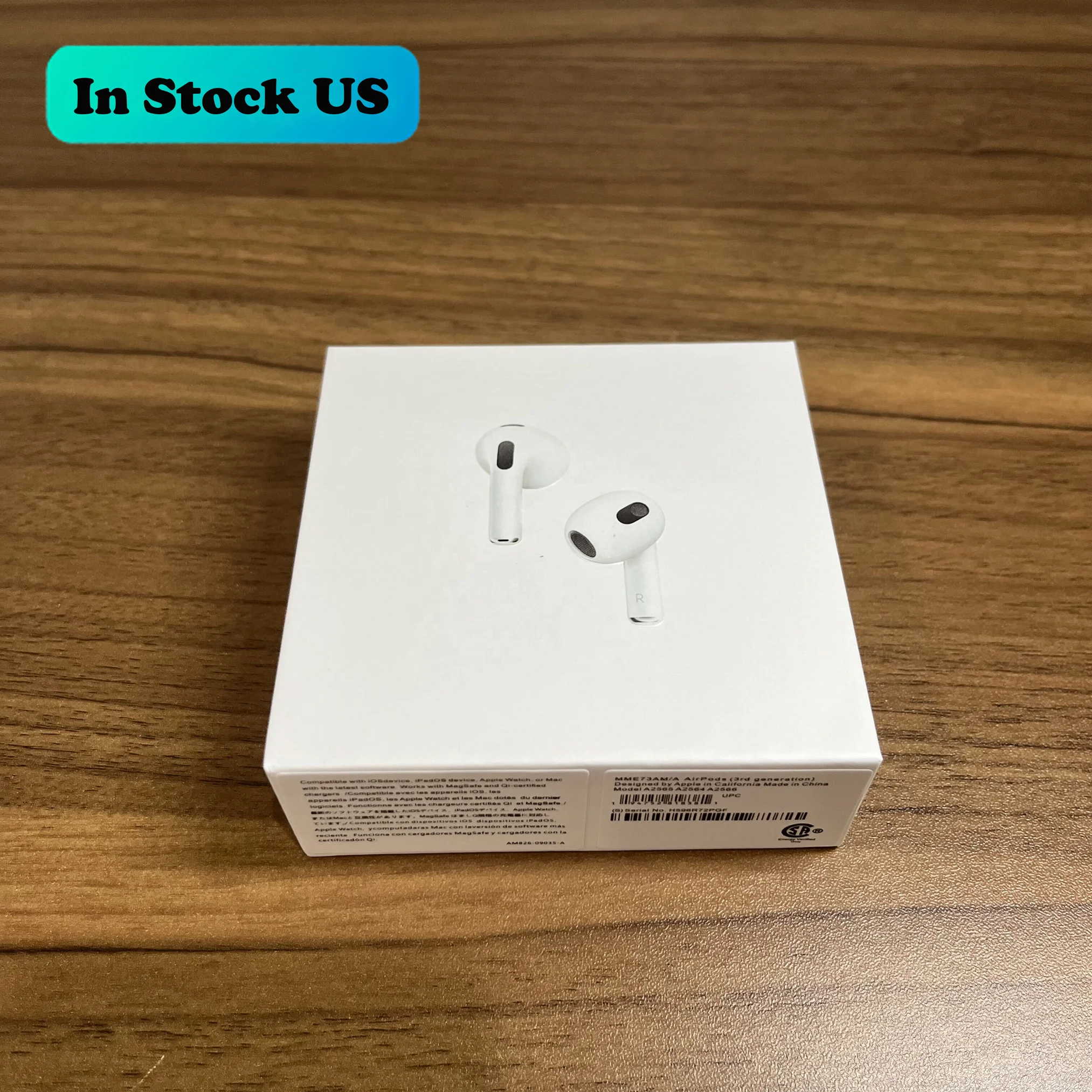US Warehouse Original Logo Strong Bass Lux Clone Airoha Air 3 Gen 2 3 Pro TWS ANC Wireless Earbuds Airpodes Pro