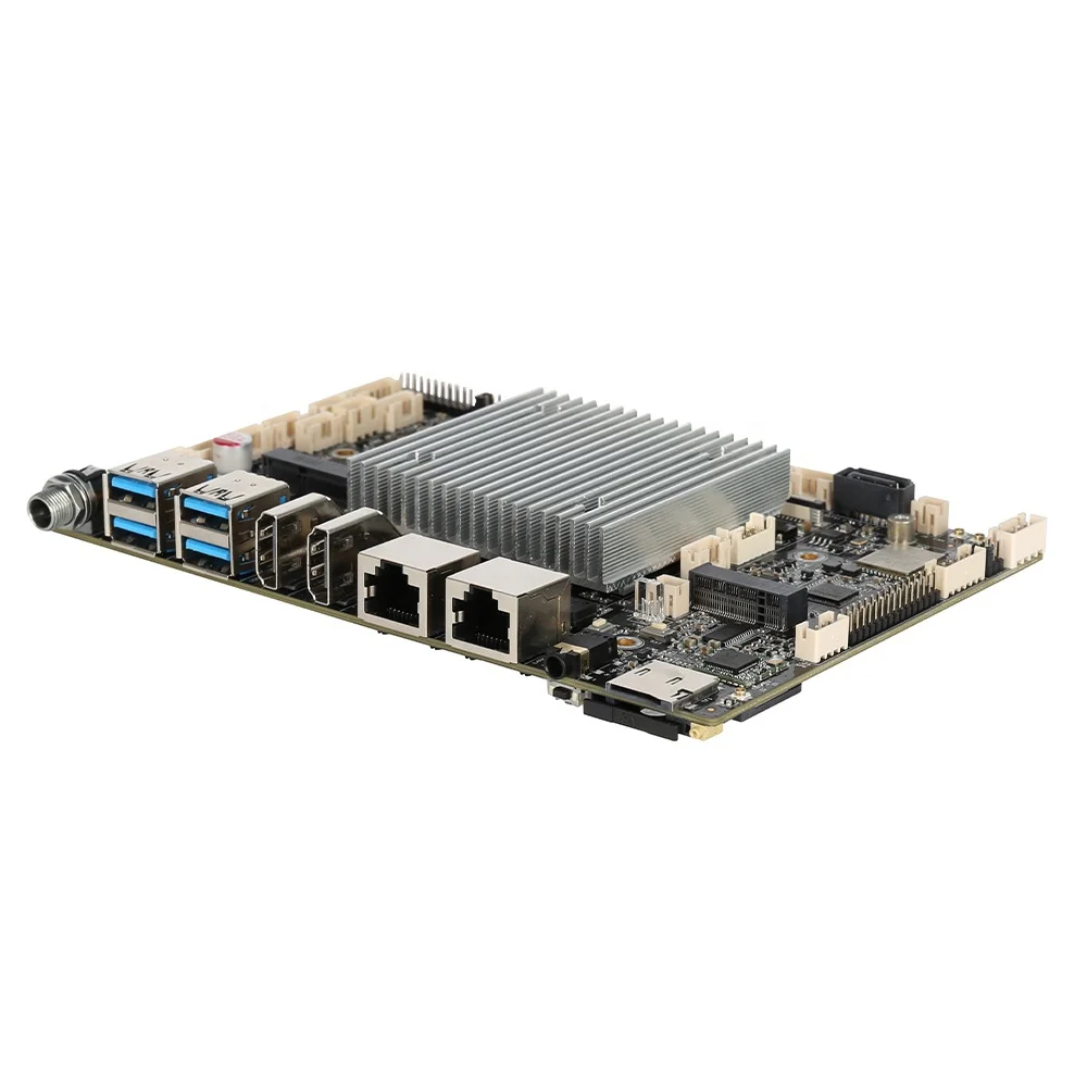 Материнская плата Rockchip RK3588 Ai 8K Uhd Rs232 Rs485 Octa Core Arm Промышленная