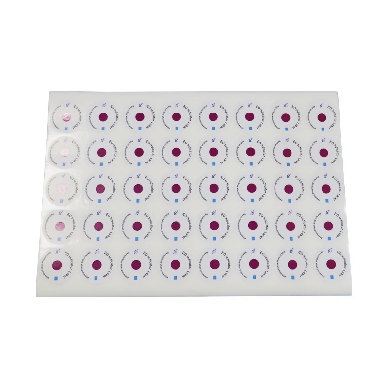 Ethylene oxide sterilizer ETO gas sterilizer applicable instruction label