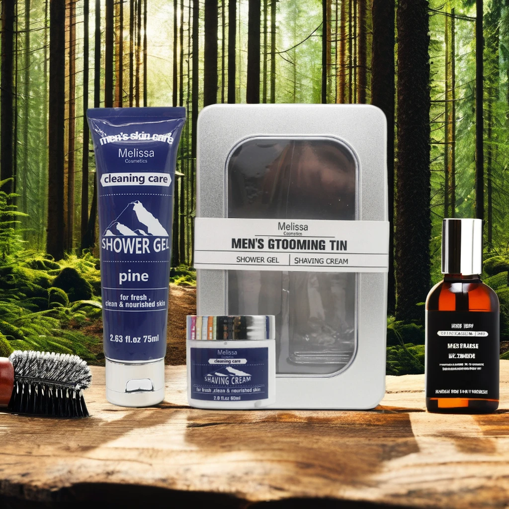 Organic Beard Grooming Kit Moisturizer Vegan Cream Jojoba Argan Oils Herbal Ingredients Beard Care Growth OEM Supply Available