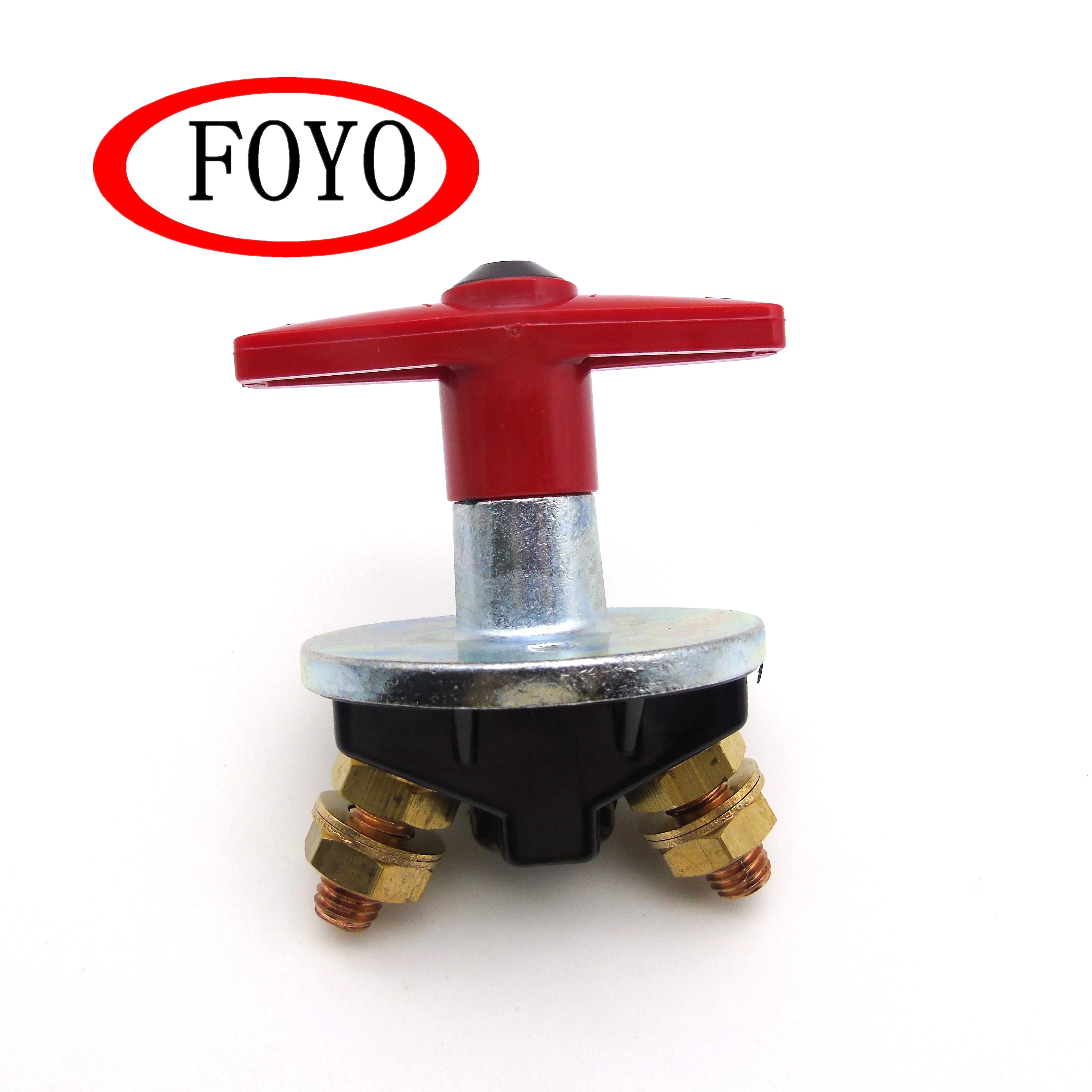 FOYO Brand keyed battery disconnect switch battery holder with Auto switch Battery Switch For Yacht Auto Truck Car ship