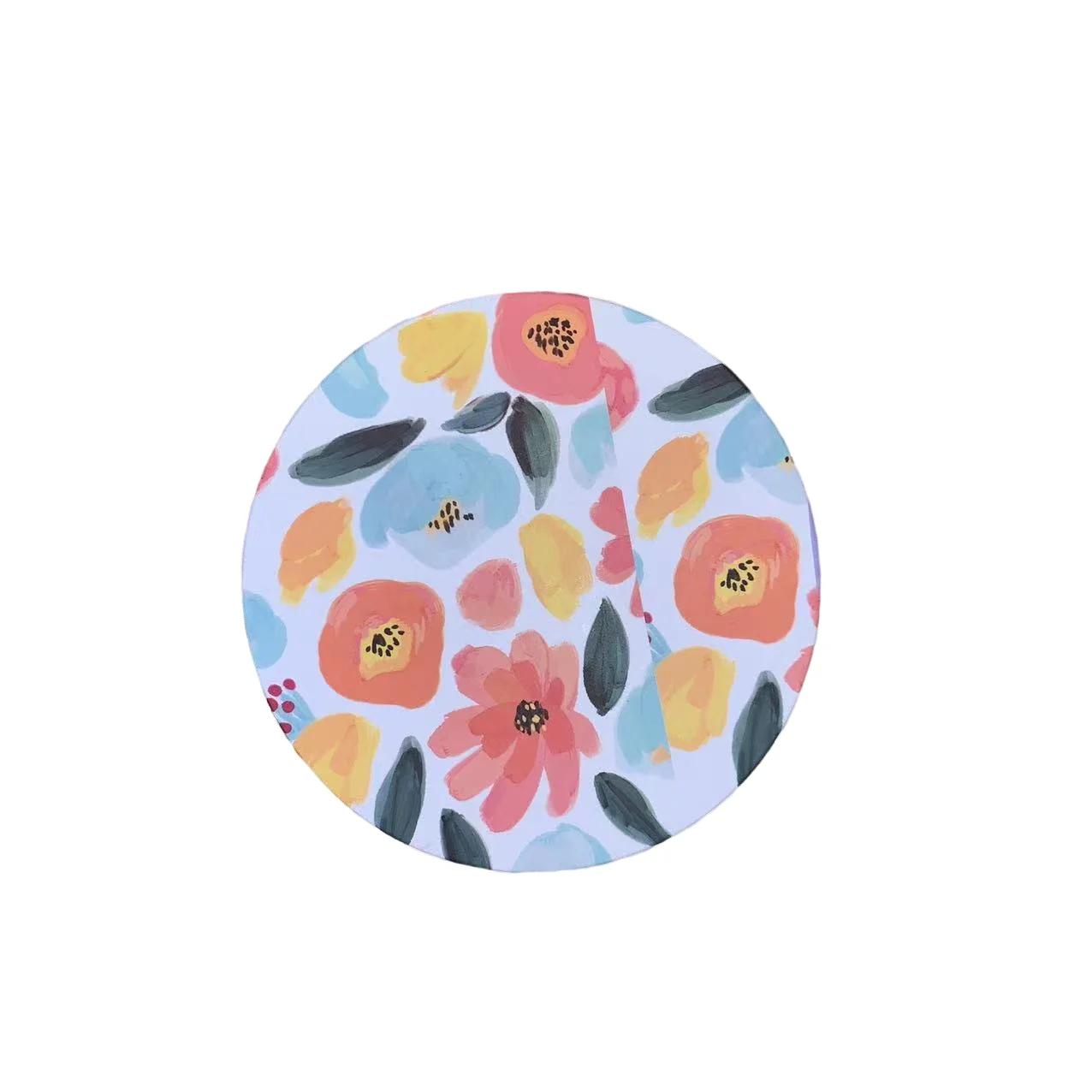 Factory Price Customized Eco- Friendly Multi Color Silicone Coasters Coffee Tea Cup Pad