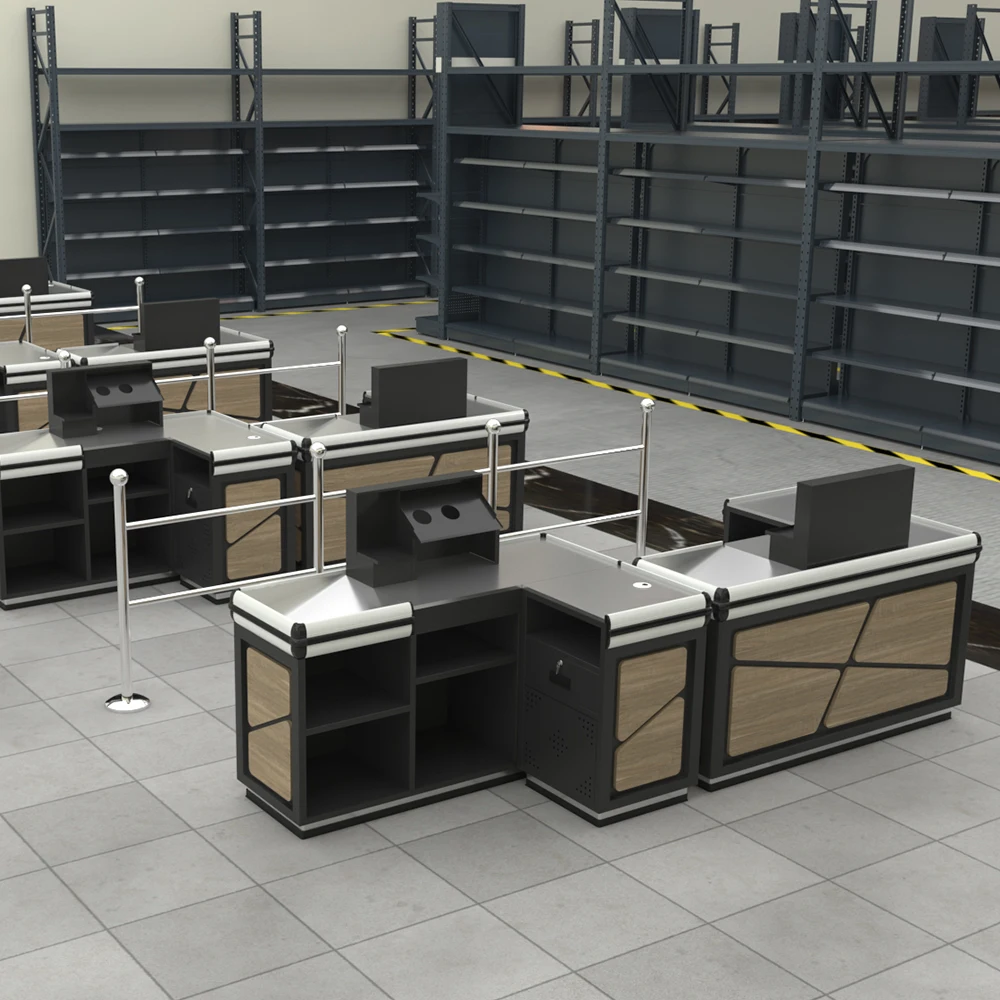 supermarket counter checkout counter cashier desk supermarket