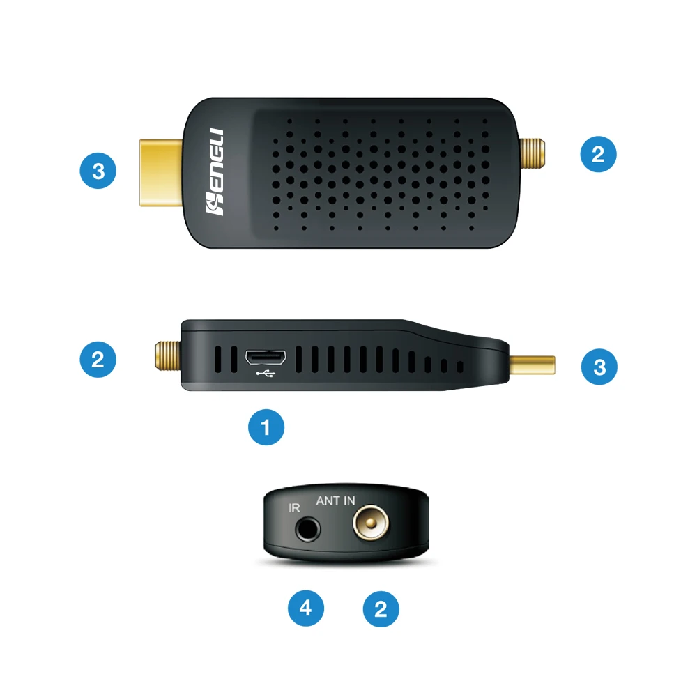 Czech France 4K digital tv receiver  tv digital decoder tv stick dvb-t2 dongle t2 dongle h.265 hevc