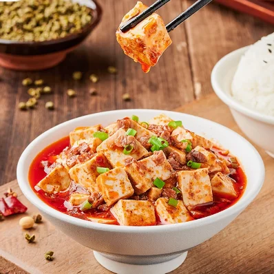 High Quality Ready to eat prepared dishes mapo tofu frozen food Suitable for Chinese restaurant