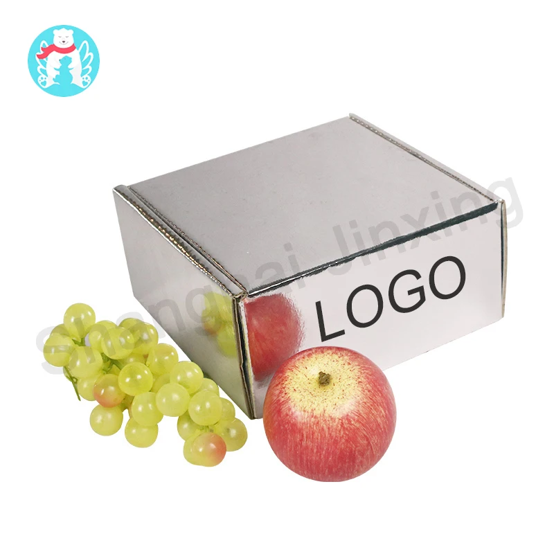 Grape Cherry blueberry Tomato Cardboard Carton Boxes Transport Box Cold Shipping Customizable Foldable Custom Logo shopping box