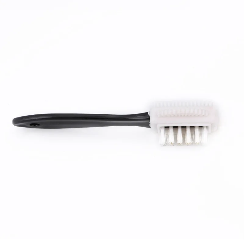 QY Double sided shoe brush cleaning and decontamination copper brush suede suede leather shoes cleaning brush