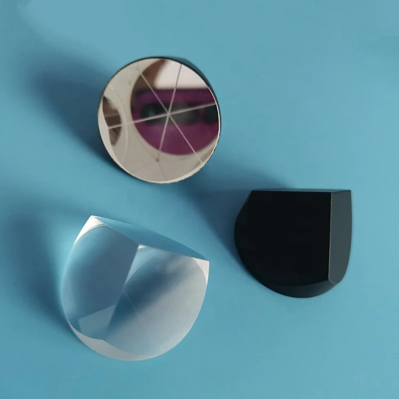 Optical Glass Corner Cube Prisms with 8 arcsec