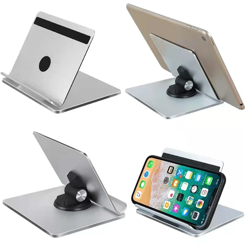 Trending products 2023 new arrivals Aluminum 360 Rotating Tablet PC Stands Mobile Phone Holder
