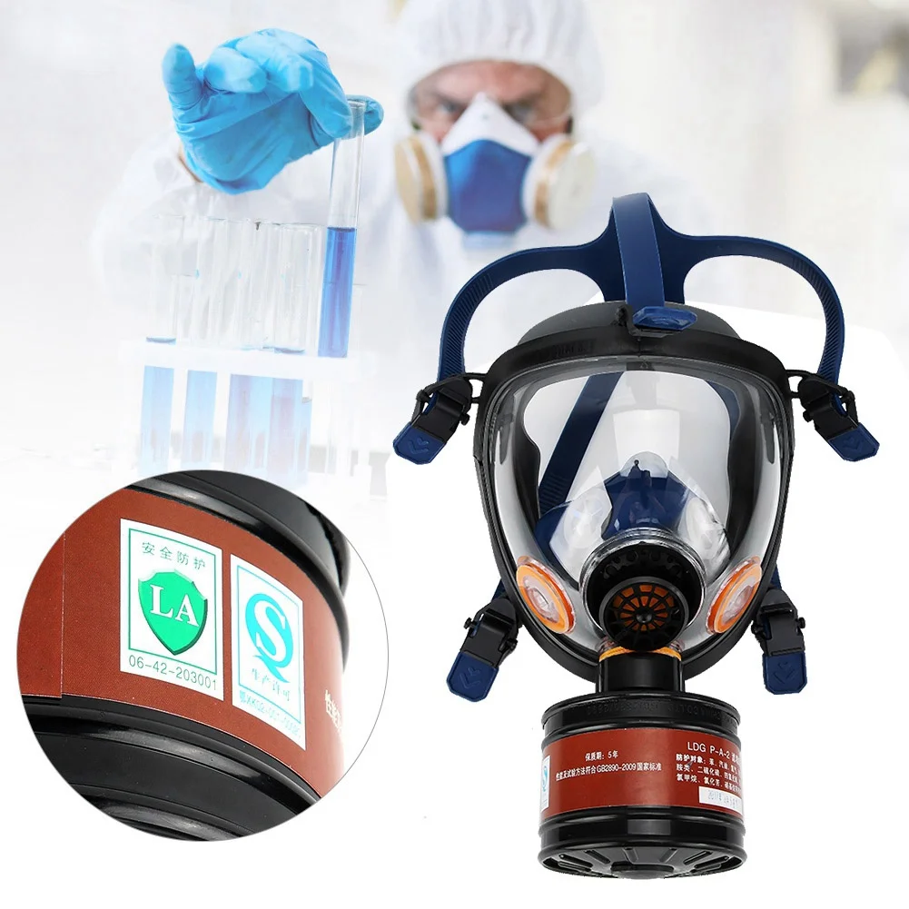 CNSTRONG Reusable anti nuclear radiation mask with Gas Filter construction respirator chemical industry gas mask