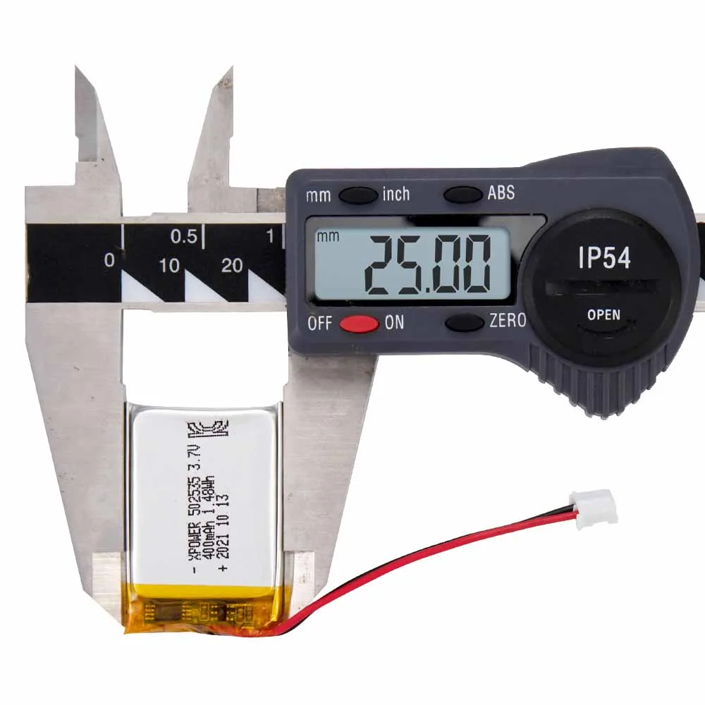 KC Approved 3.7V 400mah Lithium ion Polymer Battery 052535 Bateria Lipo 1.48wh for PC Game Controller