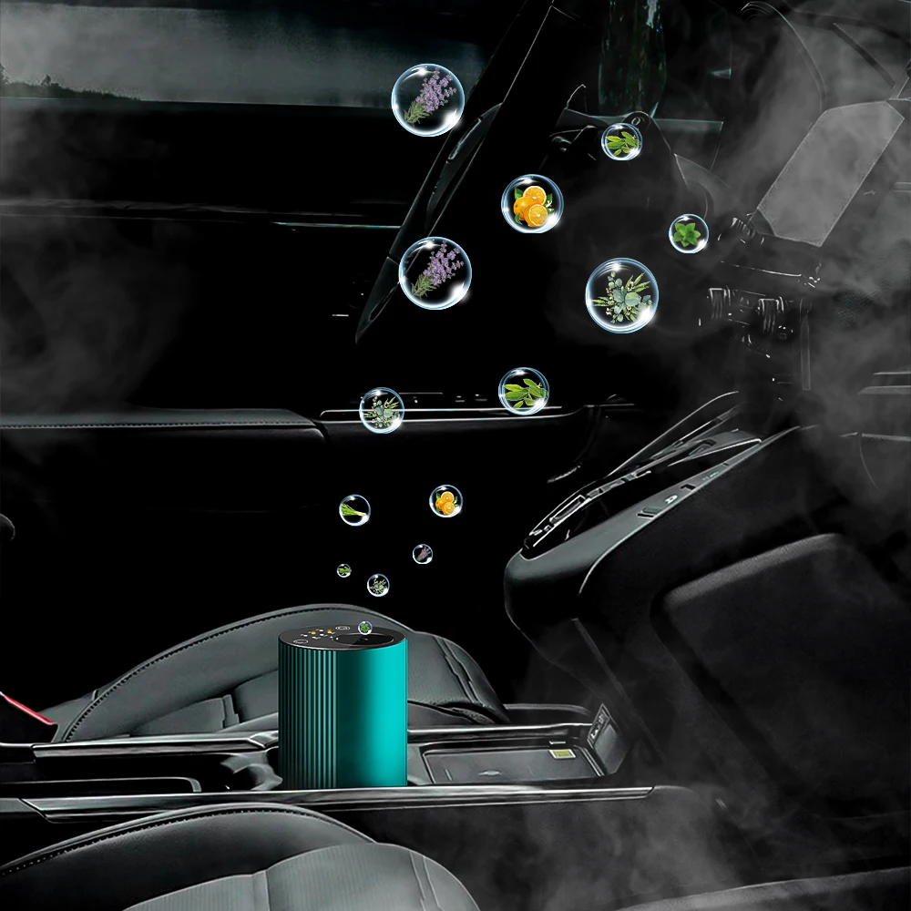 SCENTCARES Super Quality Aromatherapy Essential Oil Diffuser Custom Perfume Car Air Freshener Machine